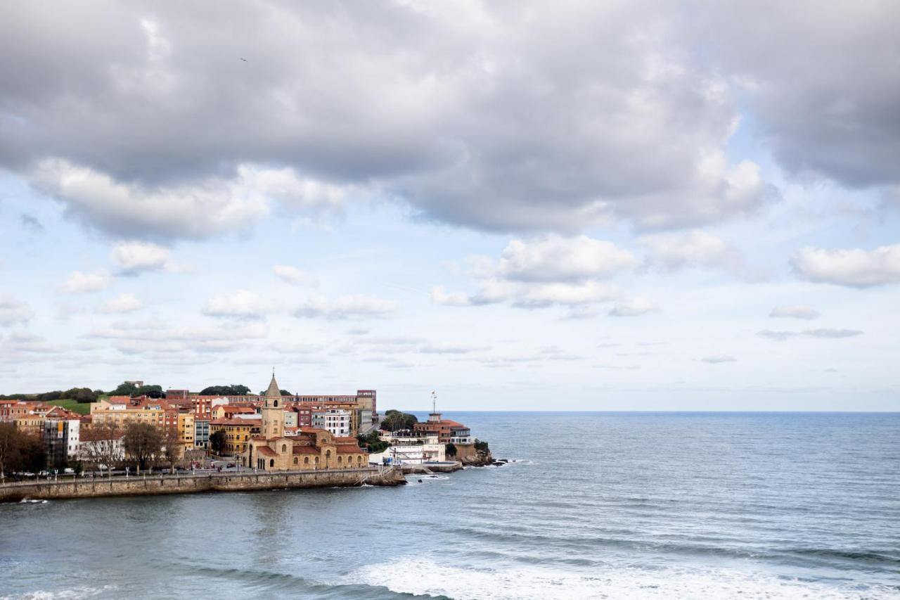 Amanecer Cantabrico Lägenhet Gijón Exteriör bild